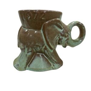 Frankoma Pottery Vintage 1972 GOP mug